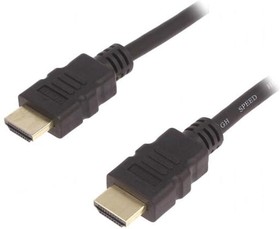 50408, Кабель, HDMI 1.4, вилка HDMI, с обеих сторон, 1,5м, черный