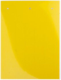 Фото 1/2 Табличка полужесткая установка в держатель для маркировки мод. оборудования ПВХ-0.5 желт. (уп.60шт) DKC TAS10715Y