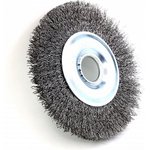 EuroBrush Щетка дисковая 13-105 125х22.2 мм, ворс гофрированная сталь 0.30 мм ...