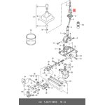 Втулка рычага механизма выбора передач VAG 1J0 711 893