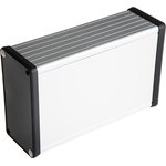 Die-cast aluminum enclosure, (L x W x H) 160 x 103 x 103 mm, natural, IP54, 1455N1602