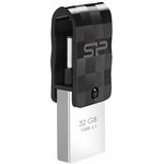 SP032GBUC3C31V1K, Флеш накопитель 32Gb Silicon Power Mobile C31, OTG ...