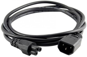 Фото 1/2 Powercom Cable IEC 320 C14 to C5, Кабель специальный Powercom Cord IEC 320 C14 to C5