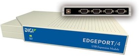 EP-USB-4S, Interface Modules Digi Edgeport/4s; 4 port RS-232/422/485 software selectable DB-9 to USB Converter; (includes 1 meter A to B USB
