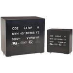 MYH684K300H28, Safety Capacitors 0.68uF 300V 32x33x18 27.5LS Y2 THB 2,000hr ...