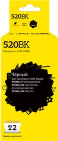 IC-CPGI-520BK Картридж T2 для Canon PIXMA iP3600/4600/4700/ MP540/620/980, черный, с чипом