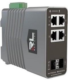 Фото 1/2 NT-5006-DM2-0000, Industrial Ethernet Switch, RJ45 Ports 4, Fibre Ports 2SFP, 1Gbps, Managed