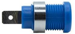 BU-31610-6, Banana Connector, Socket, Blue, 35A, 1kV, Nickel