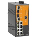 2740420000, Ethernet Switch, RJ45 Ports 10, Fibre Ports 2SFP, 1Gbps, Managed