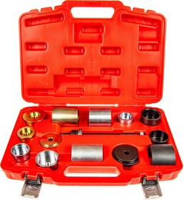 Фото 1/2 ER86723, Набор инструмента ER-86723 для замены сайлентблоков BMW (1, 3, 5, 6, 7, 8, Z4 серии и mini), в кейсе ЭВРИКА /1/2