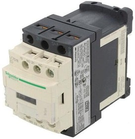 Фото 1/3 Power contactor, 3 pole, 18 A, 400 V, 3 Form A (N/O), coil 48 VDC, screw connection, LC1D18ED