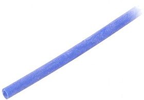 Фото 1/2 3050001518, Электроизоляционная трубка, Мат-л: силикон, синий, dвнутр: 1,5мм