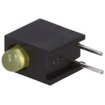 HLMP-1719-A00A2, Standard LEDs - Through Hole Yellow Diffused 585nm 2.1mcd