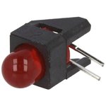 HLMP-4700-C00B2, LED; in housing; red; 5mm; No.of diodes: 1; 2mA; Lens: red,diffused