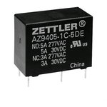 AZ9405-1C-12DEF, Реле электромагнитное, SPDT 10A Uобмотки 12V 360R