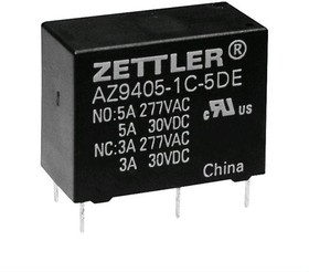 AZ9405-1C-24DEF, Реле электромагнитное, SPDT 10A Uобмотки 24V 1440R