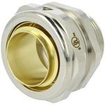 712.032.3, Концевой разъем прямой, Резьба: метрическая, внутренняя, латунь