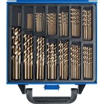 ЗУБР Кобальт, 99 шт, (1-10 мм), сталь Р6М5К5, класс А, мет.бокс ...