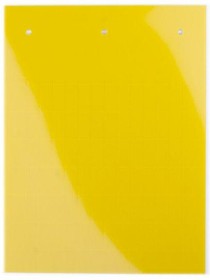 Фото 1/2 Табличка полужесткая клейкое основание ПВХ-0.5 желт. (уп.720шт) DKC TAS178AY