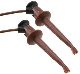 3781-60-1, Test Leads MINIGRABBER PATCH CORD (BROWN)