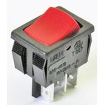 GRS-4012-0026, Rocker Switches SPDT MINI RED ON-ON