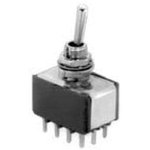 5266AB, Toggle Switches 4PDT 6A 125V 10.5mm