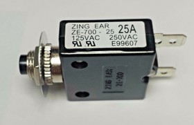 Автоматический выключатель защиты от перегрузки питания ZE-700S-25A