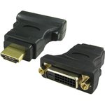 AV Adapter, Male HDMI to Female DVI-D