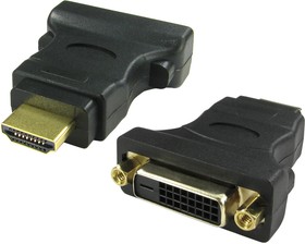 Фото 1/2 AV Adapter, Male HDMI to Female DVI-D