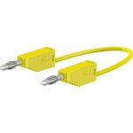 28.0119-10024, Test Lead 1m Yellow 30V Nickel-Plated