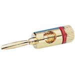 576-0500, Cable Connector, Gold, 1 Poles