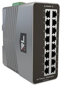 Фото 1/2 NT-5016-000-0000, Industrial Ethernet Switch, RJ45 Ports 16, 1Gbps, Layer 2 Managed