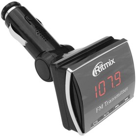 Фото 1/2 Автомобильный FM-модулятор Ritmix FMT-A750 черный SD/MMC USB PDU (15116162)