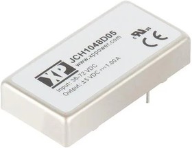JCH1012D05, Isolated DC/DC Converters - Through Hole DC-DC, 10W,DUAL OUTPUT