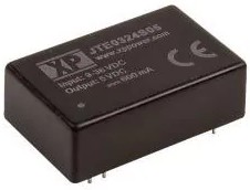 JTE0324S05, Isolated DC/DC Converters - Through Hole DC-DC, 3W, 4:1 INPUT, 24 P DIP, 1 OUTPUT