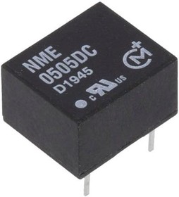 Фото 1/2 NME0505DC, Isolated DC/DC Converters - Through Hole 1W 5-5V DIP SINGLE DC/DC
