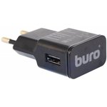 Сетевое зарядное устройство Buro TJ-159b, USB-A, 10.5Вт, 2.1A, черный
