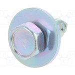 45168, Винт, 10шт, OEM: 07119916967, 1470997, 311826143, L: 16,8мм, сталь