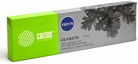 Фото 1/10 Картридж матричный Cactus CS-FX2170 черный для Epson FX LQ-2070/2170/2180/1180