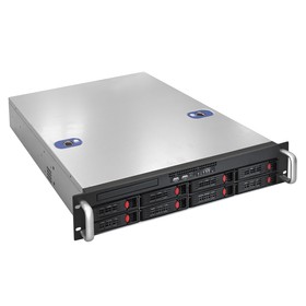 Фото 1/10 Серверная платформа ExeGate EX292414RUS Pro 2U550-HS08  RM 19", высота 2U, глубина 550, Redundant БП 2x800W, 8xHotSwap, USB