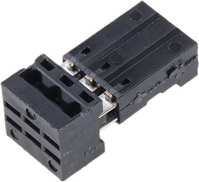 Фото 1/2 661003152022, 3-Way IDC Connector Socket for Cable Mount, 1-Row