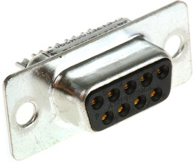 Фото 1/5 FCE17-E09SM-290, FCE17 9 Way Panel Mount D-sub Connector Socket