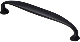 Ручка-скоба 128 мм, матовый чёрный RS-109-128 BL