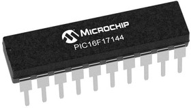 PIC16F17144-I/P, 7kx14 Flash 18I/O 32MHz PDIP20