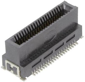 Фото 1/2 15030402601000, Standard Card Edge Connectors har-flex HD-Card Edge 40pin, with SMT hold down, PL1