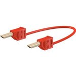 28.0055-05022, Test Lead Gold-Plated 500mm Red