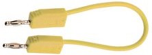 28.0115-04524, Test Lead, Nickel-Plated, 450mm, Yellow