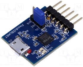 PMODUSBUART, Pmod module; interface; UART,USB; FT232R; prototype board