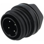 PX0931/04/P, Standard Circular Connector 4 POLE CHAS MT PLG