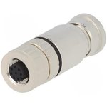 21033292801, Circular Connector, 8 Contacts, Cable Mount, M12 Connector, Socket ...